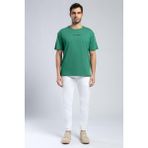 Lee Cooper Aylex Erkek %100 Pamuk O Yaka T-Shirt Yeşil