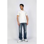 Lee Cooper Baggy Yüksek Bel Bol Kesim Düz Paça %100 Pamuk Mavi Erkek Jean Pantolon - 34 - 34