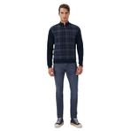 Lee Cooper Barn Lacivert-Antrasit Erkek Dik Yaka Sweatshırt