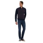 Lee Cooper Barn Lacivert-Bordo Erkek Dik Yaka Sweatshırt
