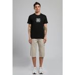 Lee Cooper Bart O Yaka %100 Pamuk Siyah Erkek T-shirt