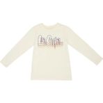 Lee Cooper Baskılı Ekru Kız Çocuk T-Shirt 231 Lcg 242001 Mary Ekru - 6 Yaş