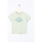 Lee Cooper Baskılı Mint Kız Çocuk T-Shirt 242 Lcg 242003 Flowers Mınt - 14 Yaş