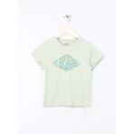 Lee Cooper Baskılı Mint Kız Çocuk T-Shirt 242 LCG 242003 FLOWERS MINT