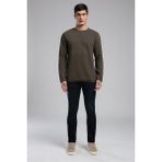 Lee Cooper Ben Erkek O Yaka Sweatshirt Haki