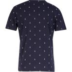 Lee Cooper Berry Erkek %100 Pamuk Bisiklet Yaka T-Shirt Lacivert - 004-Mavi