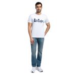 Lee Cooper Bisiklet Yaka Beyaz T-Shirt, 2XL, 252 LCM 242001, BEYAZ-L, Erkek
