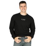 Lee Cooper Bisiklet Yaka Siyah Sweatshirt, S, 251 LCM 241025, SİYAH, erkek