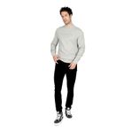 Lee Cooper Bisiklet Yaka Sweatshirt, XL, 251 LCM 241030, BUZ GRİ, erkek