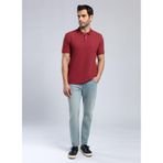 Lee Cooper Bordo Erkek Polo T-Shirt 252 LCM 242014 ROLAN BORDO