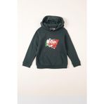 Lee Cooper Brush Erkek Çocuk Kapüşonlu Sweatshirt Yeşil