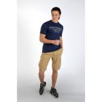 Lee Cooper Cador Erkek %100 Pamuk O Yaka T-shirt Lacivert