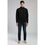 Lee Cooper Ceaser Erkek Dik Yaka Sweatshirt Siyah