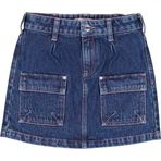Lee Cooper Celine Kız Çocuk %100 Pamuk Jean Etek Denim