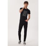 Lee Cooper Charles %100 Pamuk O Yaka Siyah Erkek T-shirt