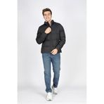 Lee Cooper Davis Erkek Dik Yaka Şişme Mont Lacivert