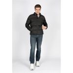 Lee Cooper Davis Erkek Dik Yaka Şişme Mont Siyah - 2XL