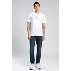 Lee Cooper Desav Erkek %100 Pamuk O Yaka T-Shirt Beyaz