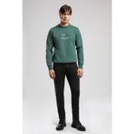Lee Cooper Desavvı Erkek O Yaka Sweatshirt Zümrüt