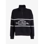 Lee Cooper Dik Yaka Baskılı Siyah Kadın Sweatshırt 251 LCF 241007 GRACE SİYAH