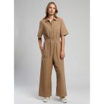 Lee Cooper Düz Camel Kadın Tulum 252 Lcf 244001 Alıa A. Camel