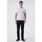 Lee Cooper Earl Erkek %100 Pamuk O Yaka T-shirt Beyaz