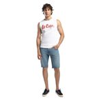 Lee Cooper Elyo 5 Erkek Jean Şort, Denım, 34