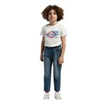 Lee Cooper Erkek Çocuk Normal Bel Jean Pantolon, 6 Yaş, 252 LCB 121003, BENITA MID BLUE, Erkek Çocuk