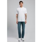 Lee Cooper Erkek Polo Yaka T-shirt 252 LCM 242012, Beyaz, 2XL