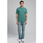 Lee Cooper Erkek Polo Yaka T-shirt 252 LCM 242012, Çağla Yeşili, L