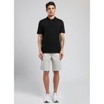 Lee Cooper Erkek Polo Yaka T-shirt 252 LCM 242012, Siyah, S