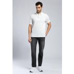 Lee Cooper Erkek Polo Yaka T-shirt 252 LCM 242013, Ekru, 2XL