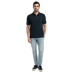 Lee Cooper Erkek Polo Yaka T-shirt 252 LCM 242013, Koyu Lacivert, M