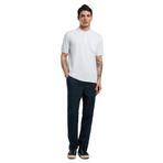 Lee Cooper Erkek Polo Yaka T-shirt 252 LCM 242014, Beyaz, S