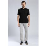 Lee Cooper Erkek Polo Yaka T-shirt 252 LCM 242014, Siyah, L