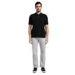 Lee Cooper Erkek Polo Yaka T-shirt 252 LCM 242014, Siyah, M