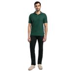 Lee Cooper Erkek Polo Yaka T-shirt 252 LCM 242061, Zümrüt Yeşil, S