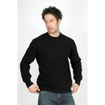 Lee Cooper Erkek Ruby Balıkçı Yaka Triko Kazak 241055 Siyah - 2XL