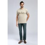 Lee Cooper Erkek T-Shirt 252 LCM 242001, Bej, 2XL