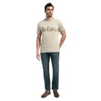 Lee Cooper Erkek T-Shirt 252 LCM 242001, Bej, L