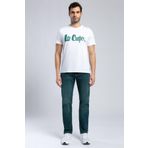 Lee Cooper Erkek T-Shirt 252 LCM 242001, Beyaz, M