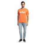 Lee Cooper Erkek T-Shirt 252 LCM 242001, Turuncu, L