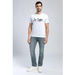 Lee Cooper Erkek T-Shirt 252 LCM 242002, Beyaz, XL
