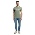 Lee Cooper Erkek T-Shirt 252 LCM 242002, Haki, 2XL