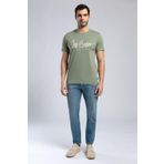 Lee Cooper Erkek T-Shirt 252 LCM 242002, Haki, M