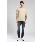 Lee Cooper Erkek T-Shirt 252 LCM 242003, Bej, L