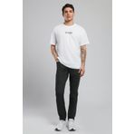 Lee Cooper Erkek T-Shirt 252 LCM 242026, Beyaz, M