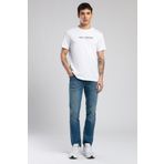 Lee Cooper Erkek T-Shirt 252 LCM 242028, Beyaz, XL