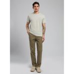 Lee Cooper Erkek T-Shirt 252 LCM 242031, Taş Rengi, S