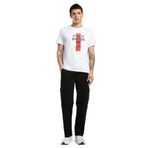 Lee Cooper Erkek T-Shirt 252 LCM 242035, Beyaz, XL